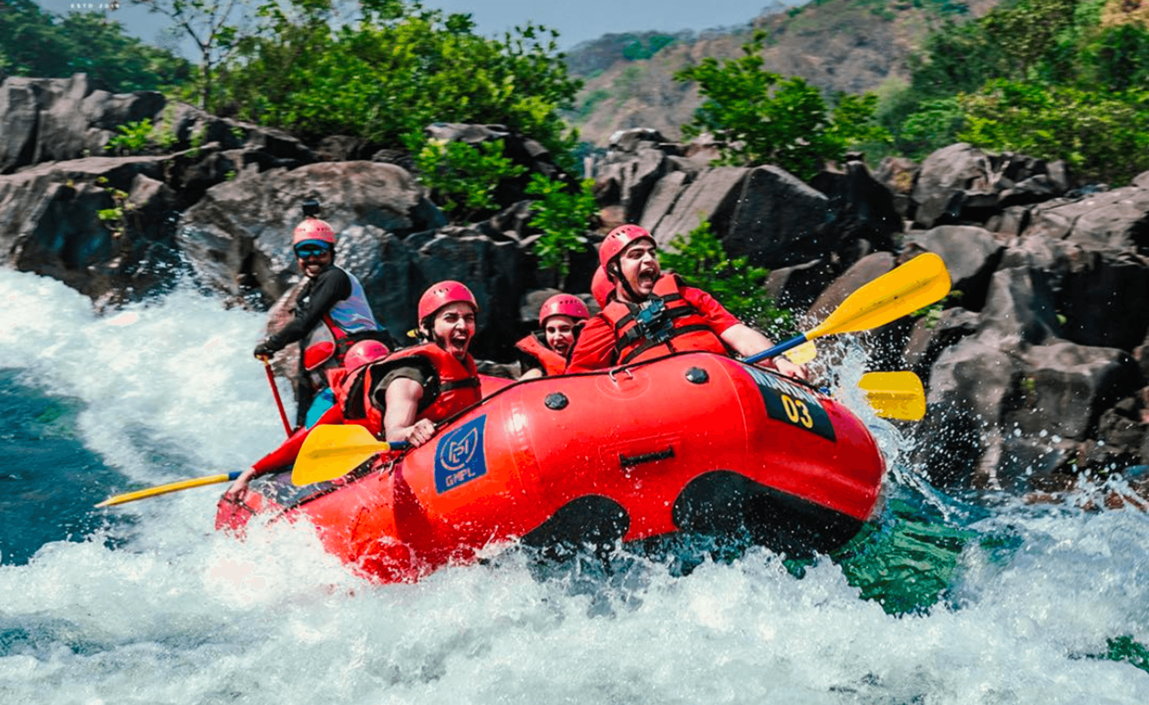 Dandeli Adventure Tours river rafting experience on Kali River